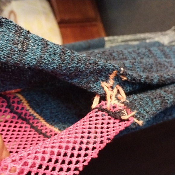 Free People Multicolor Knit Fringe Top - Picture 3 of 7